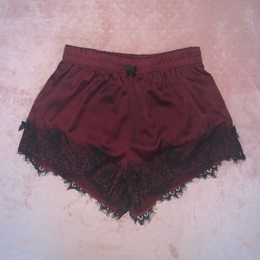 Satin shorts Size S